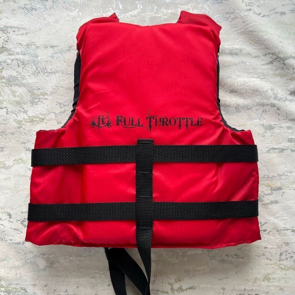 Full Throttle ski vest Life Jacket  30-50 lbs - Picture 5 of 5